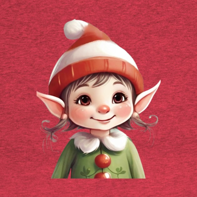 Jolly Elves Delight: Festive Christmas Elf by susiesue